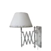 Chic Antique Wandlampe mit Ziehharmonika Halterung