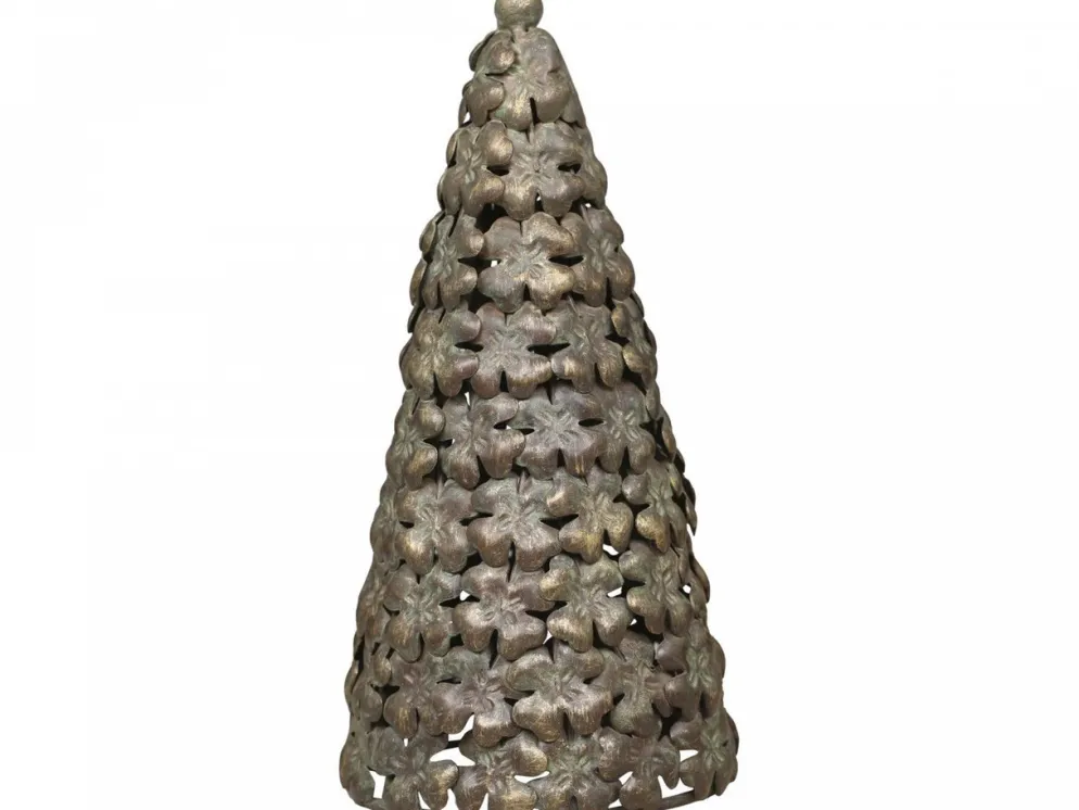 Chic Antique Weihnachtsbaum aus Eisenblumen
