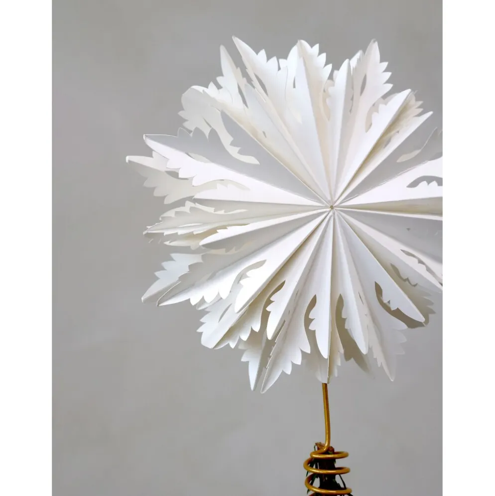 Chic Antique Weihnachtsbaum Spitze Papierstern