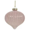 Chic Antique Weihnachtskugel Rosa Tropfenform