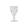 Chic Antique Weinglas mit Diamantenmuster