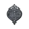 Chic Antique Welcome Schild aus Eisen
