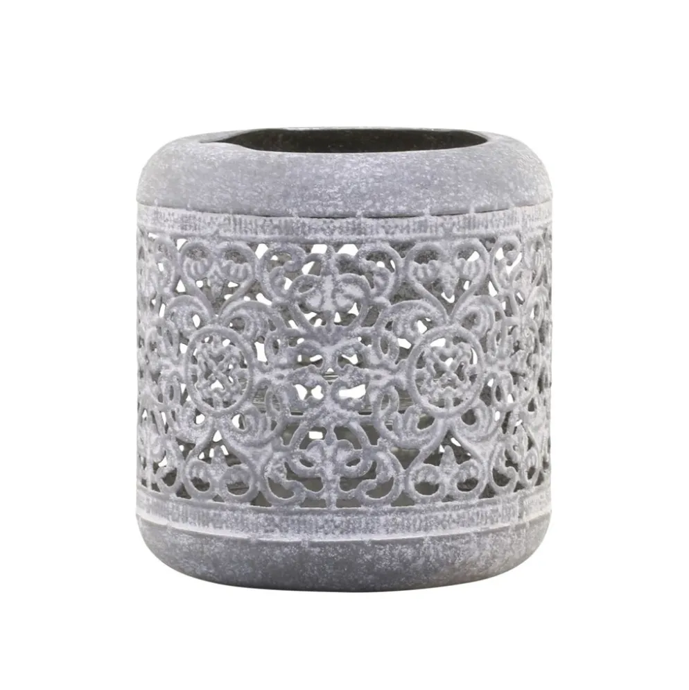 Chic Antique Windlicht mit Dekomuster