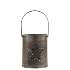 Chic Antique Windlicht mit Henkel und Sternendekor