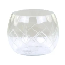 Chic Antique Windlicht mit Schliff Muster