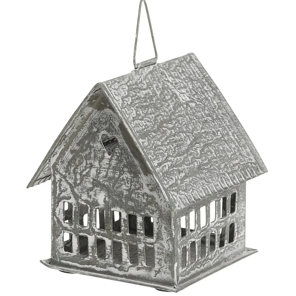 Chic Antique Winterliches Lichthaus zum Aufhängen