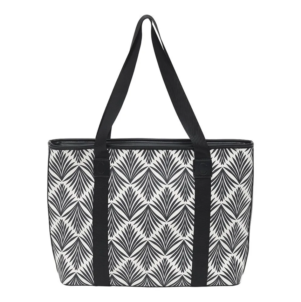 Coming Copenhagen Shopper mit Palmenmuster Danica