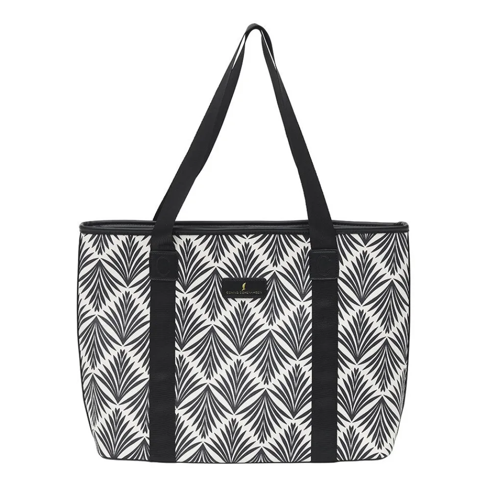 Coming Copenhagen Shopper mit Palmenmuster Danica