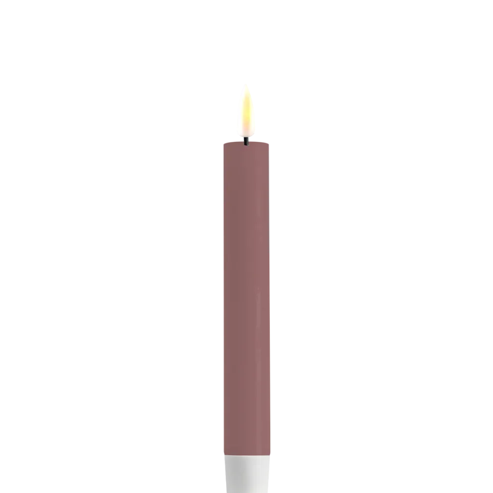 Deluxe Homeart LED 2er Set Stabkerze Real Flame