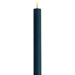 Deluxe Homeart LED 2er Set Stabkerze Real Flame