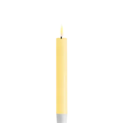 Deluxe Homeart LED 2er Set Stabkerze Real Flame