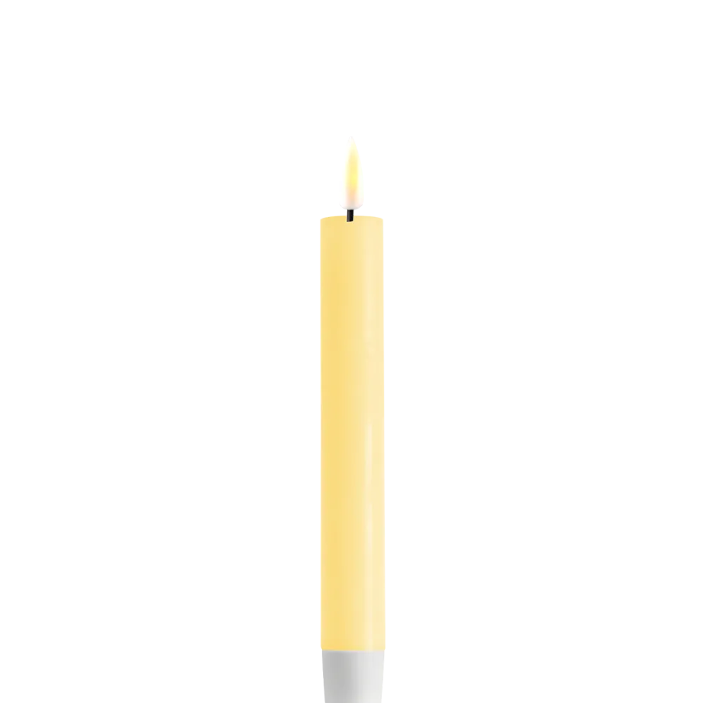 Deluxe Homeart LED 2er Set Stabkerze Real Flame