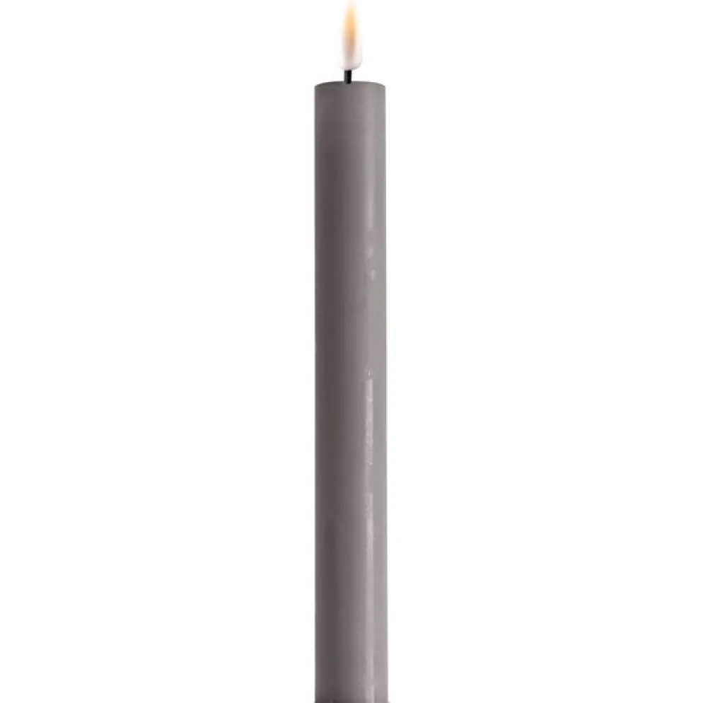 Deluxe Homeart LED 2er Set Stabkerze Real Flame