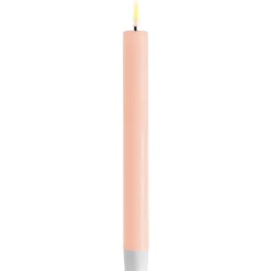 Deluxe Homeart LED 2er Set Stabkerze Real Flame