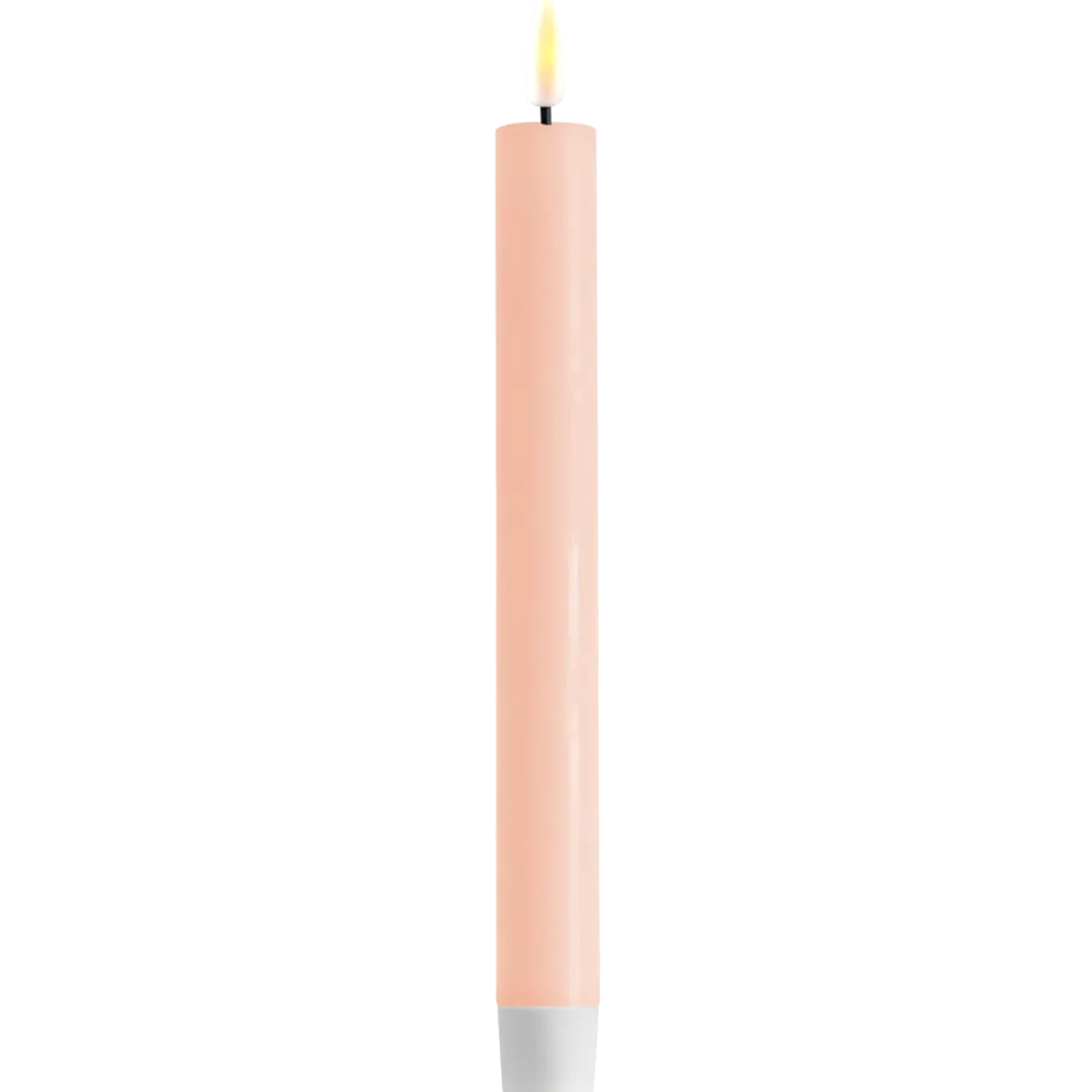 Deluxe Homeart LED 2er Set Stabkerze Real Flame