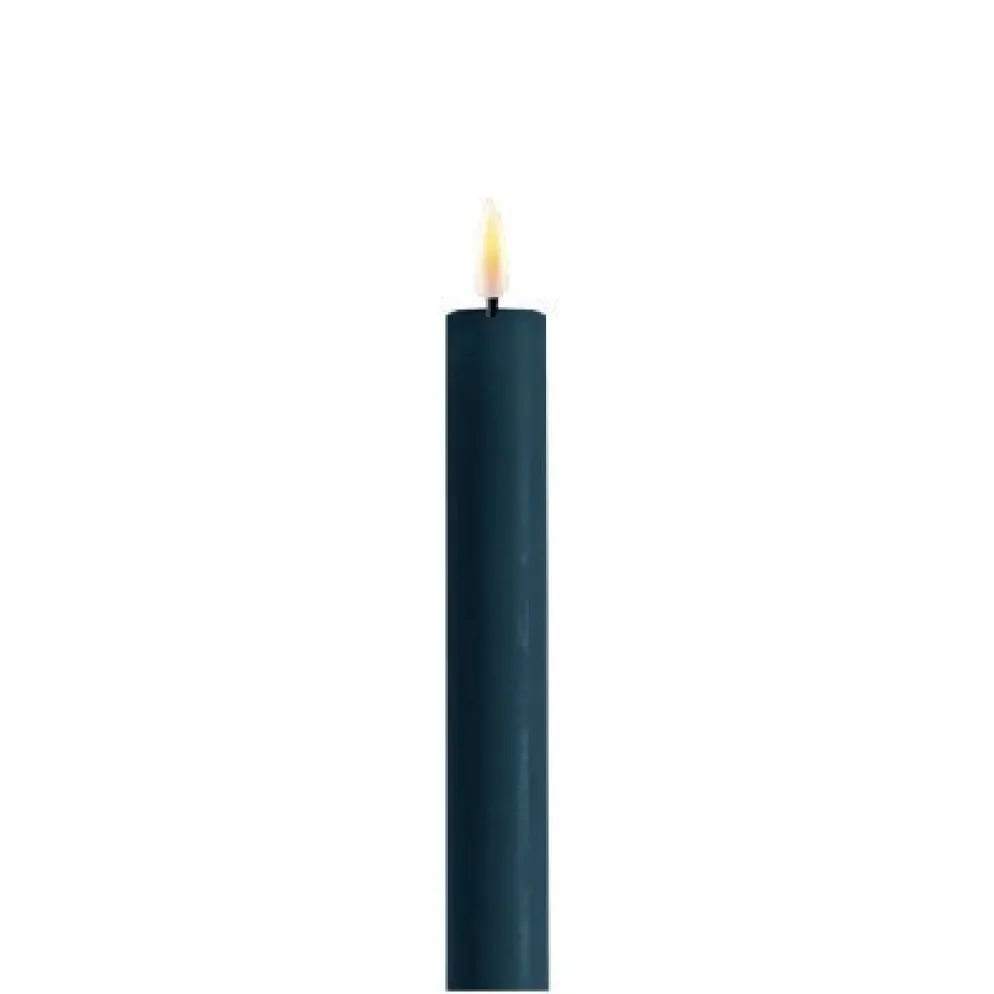 Deluxe Homeart LED 2er Set Stabkerze Real Flame