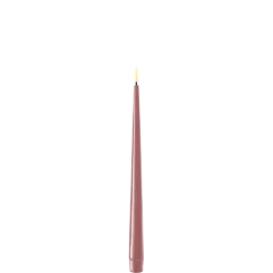 Deluxe Homeart LED Stabkerze mit Lack Real Flame 2er Set