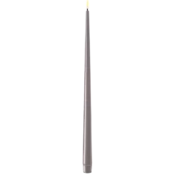 Deluxe Homeart LED Stabkerze mit Lack Real Flame 2er Set