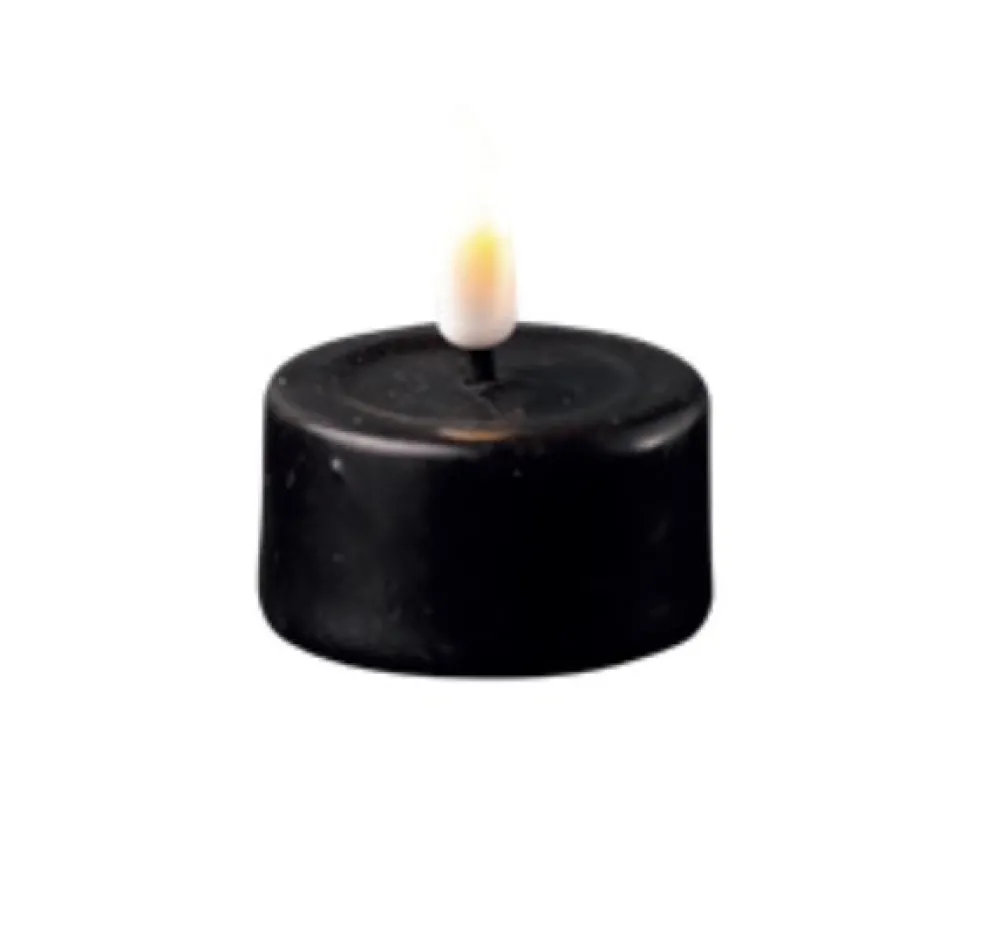 Deluxe Homeart LED Teelicht im 2er Set mit Real Flame