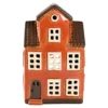 Det Gamle Apotek Lichthaus Keramikhaus altes Stadthaus braun