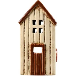 Det Gamle Apotek Lichthaus Keramikhaus Strandhütte beige