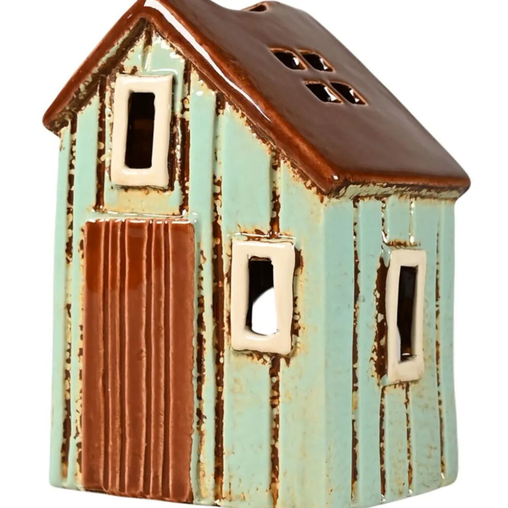 Det Gamle Apotek Lichthaus Keramikhaus Strandhütte mint
