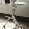 Faktorei Beistelltisch Branch aus Aluminium