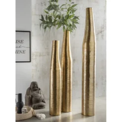 Faktorei Deko Pflanzsäule Flower 3 Aluminium