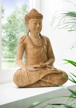 Faktorei Unikat Deko-Figur Buddha handgearbeitet