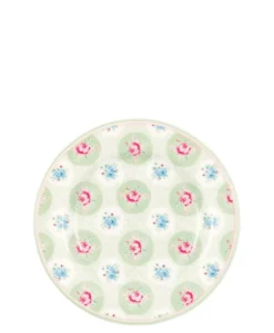 GreenGate Dessertteller Elle pale green