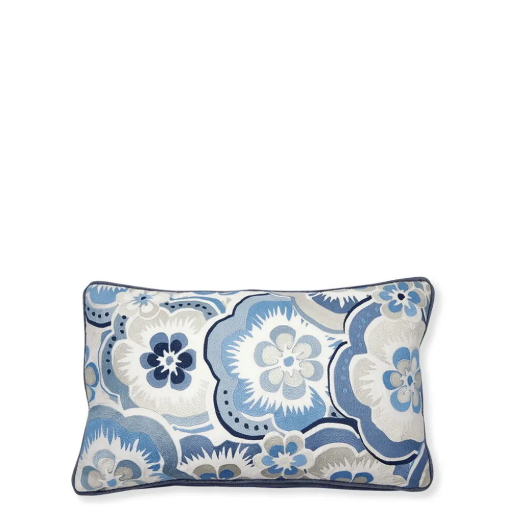 GreenGate Kissenbezug Selma dusty blue