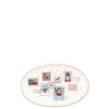 GreenGate Servierplatte Xmas Letter white