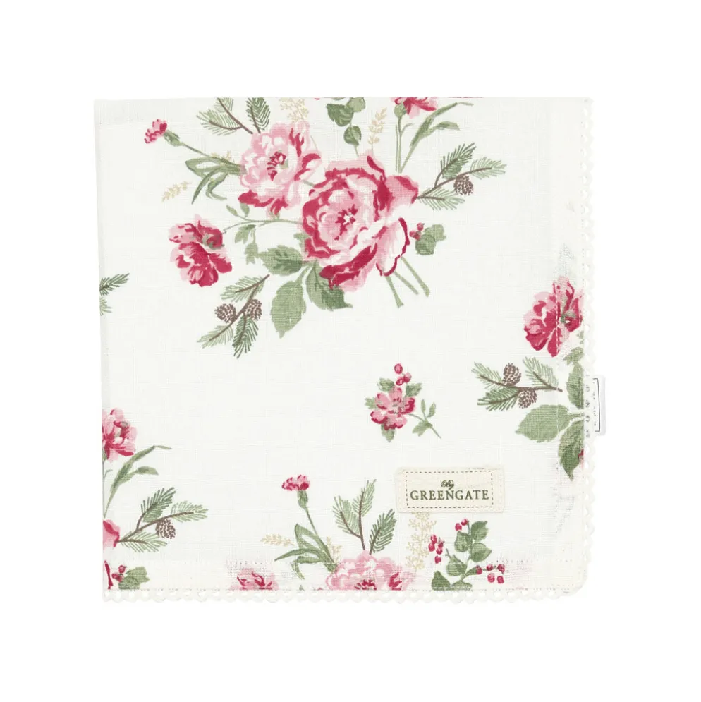 GreenGate Stoffserviette Leonora mit Spitze