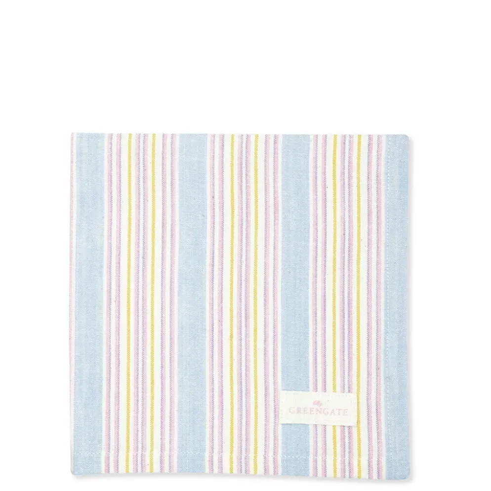 GreenGate Stoffserviette Nera pale blue