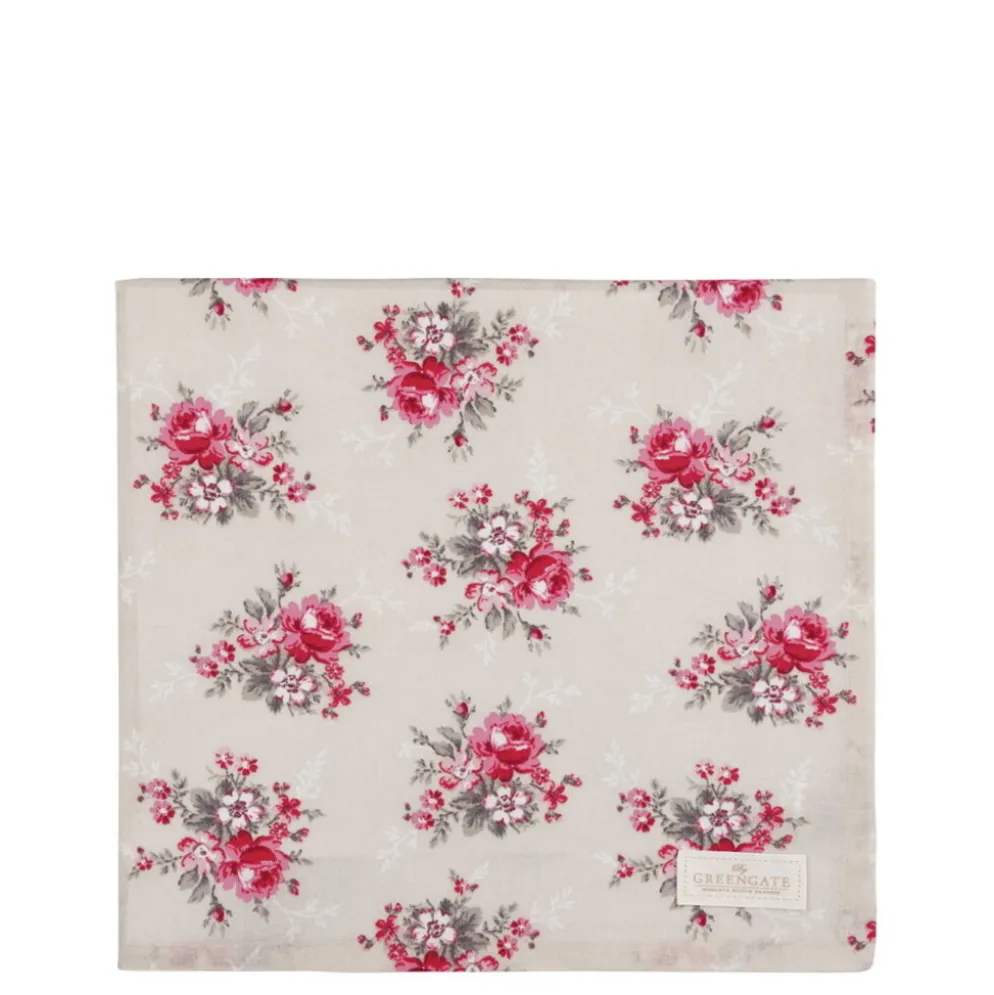 GreenGate Tischdecke Marie Beige 150x150cm