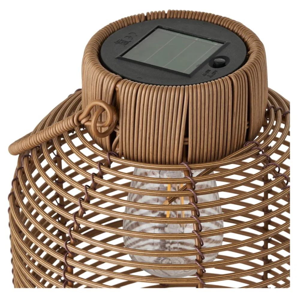 House Nordic Brentford Garten Lampe mit Solar, Polyrattan