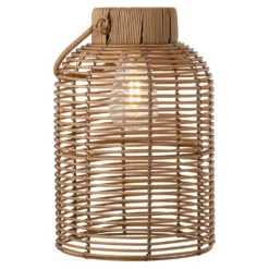 House Nordic Brentford Garten Lampe mit Solar, Polyrattan