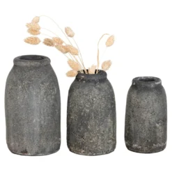 House Nordic Dekoratives Vasen 3er Set Velas