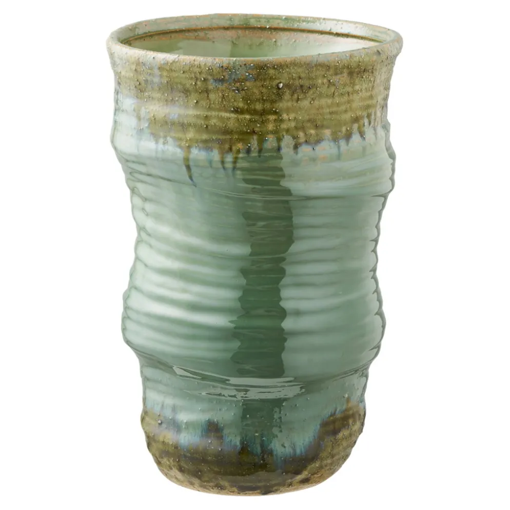 House Nordic Keramik Vase Grün