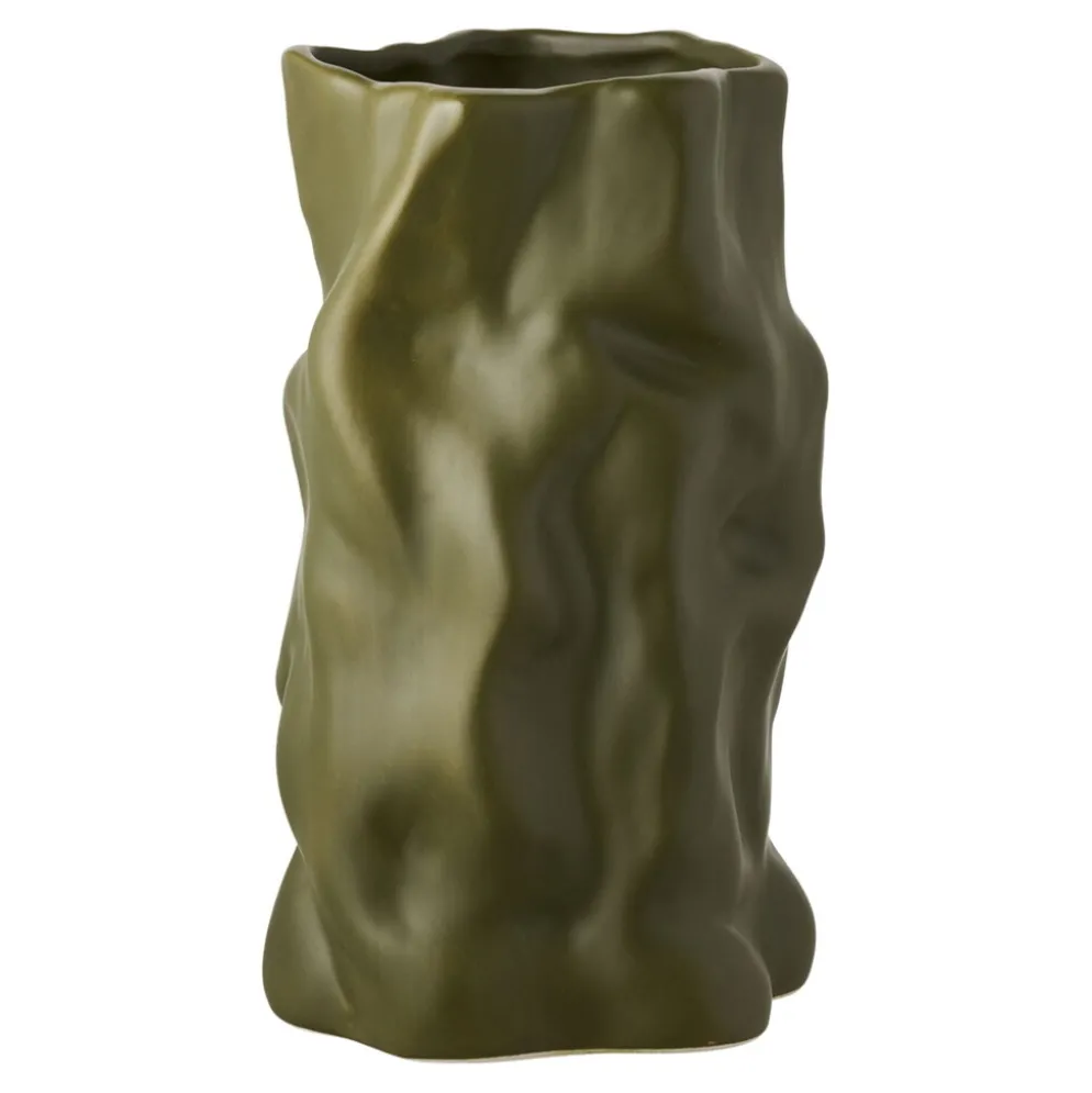 House Nordic Keramik Vase Grün Ø 15 x 25 cm