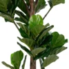House Nordic Künstlicher Geigenblattbaum, Grünpflanze XXL