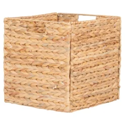 House Nordic Passo Korb 30x30x30 cm | Wasserhyazinthe Faltkorb