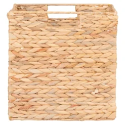 House Nordic Passo Korb 30x30x30 cm | Wasserhyazinthe Faltkorb