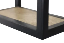 HSM Collection Wandregal Levels aus Mangoholz und Eisen