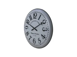 HSM Collection Wanduhr Roman weiß