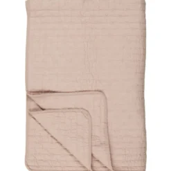 IB Laursen Baumwoll-Quilt mit Kreuzstichen