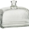 IB Laursen Butterbox aus Glas mit Rillen