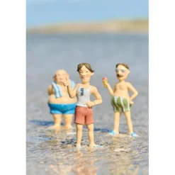 IB Laursen Dekofigur Strandkönig – Männer in Badebekleidung