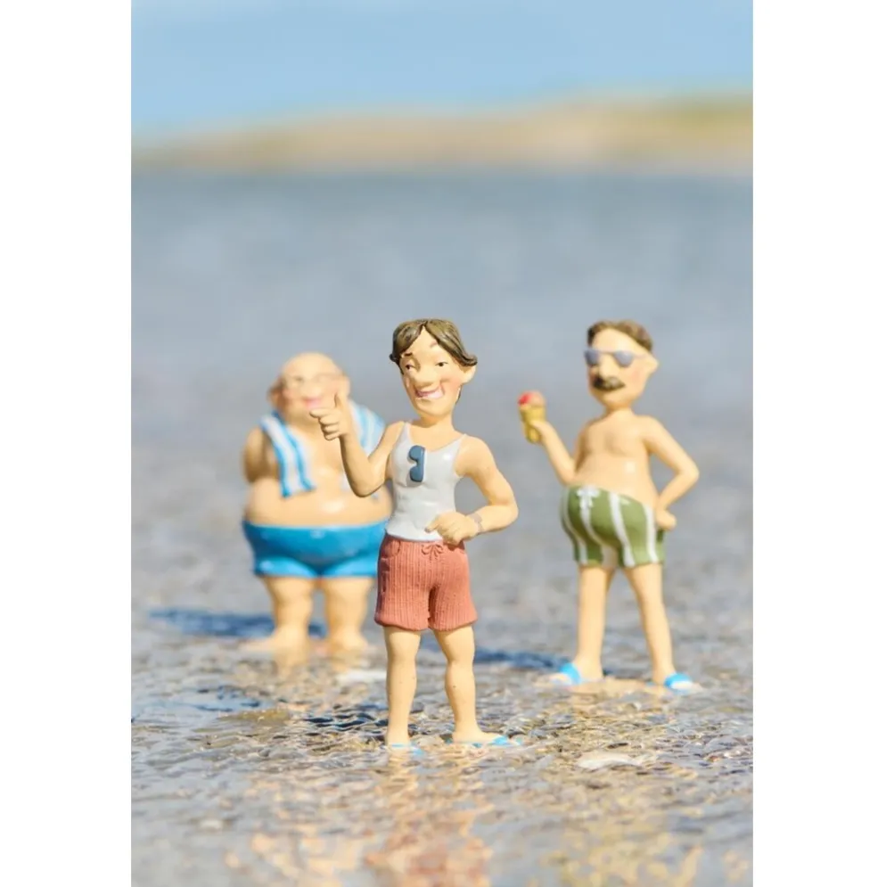 IB Laursen Dekofigur Strandkönig – Männer in Badebekleidung