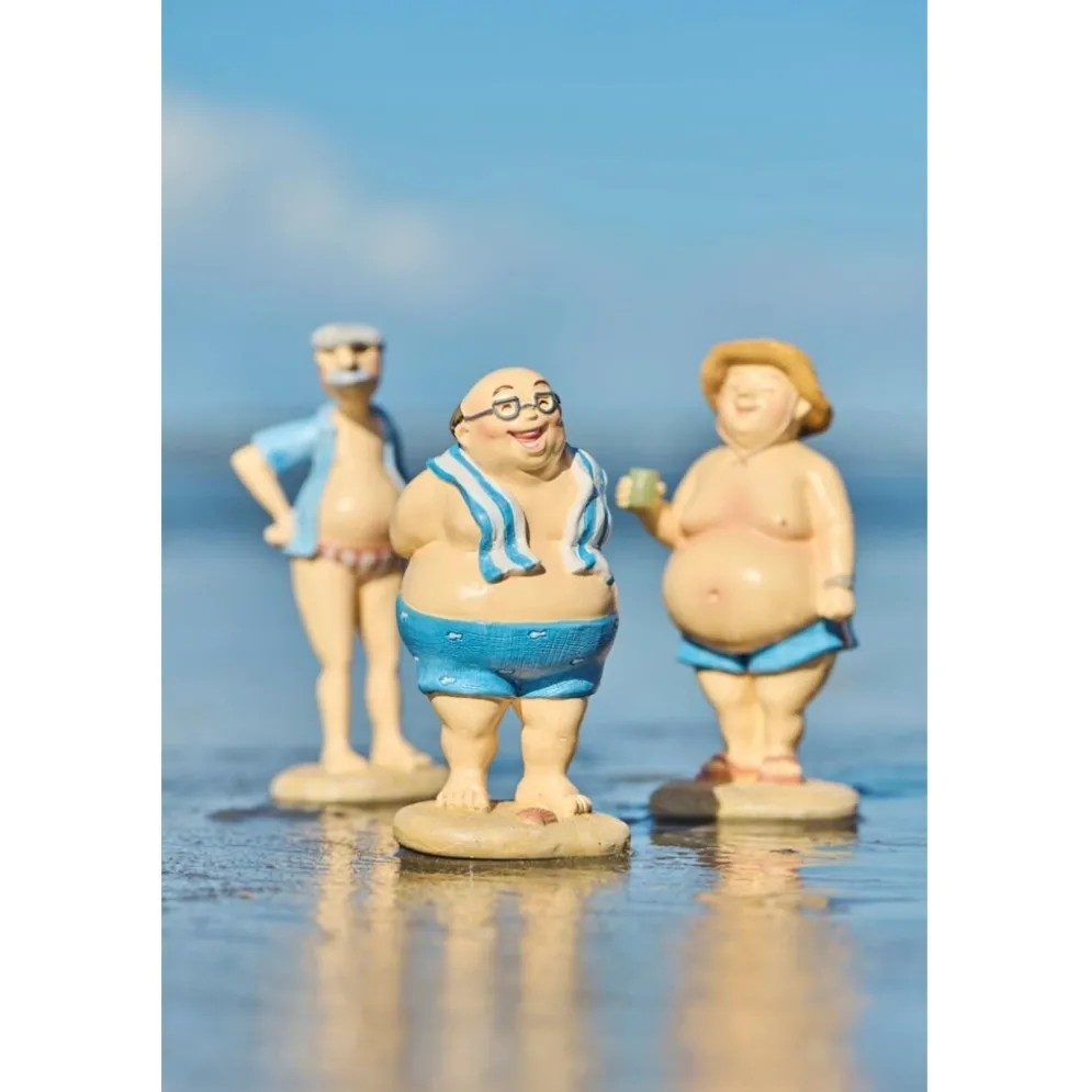 IB Laursen Dekofigur Strandkönig – Männer in Badebekleidung